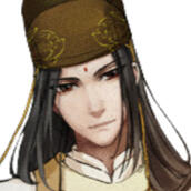 official art of jin guanyao, cropped to his face